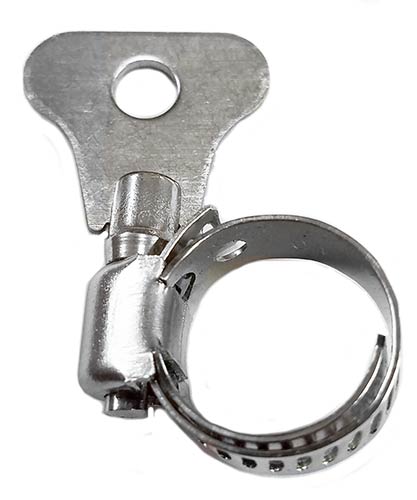 Spyder Turn Key All Stainless Clamp - 7/16" - 7/8"