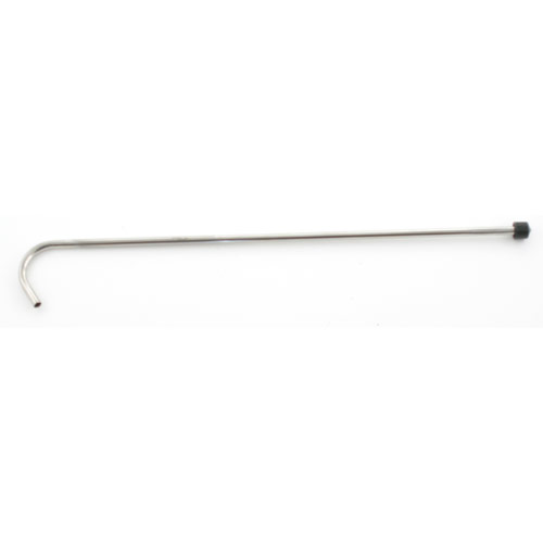 24" Stainless Steel Racking Cane, 3/8" OD with Plastic Tip