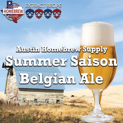 AHS Summer Saison Belgian Ale  (16C) - EXTRACT Homebrew Ingredient Kit