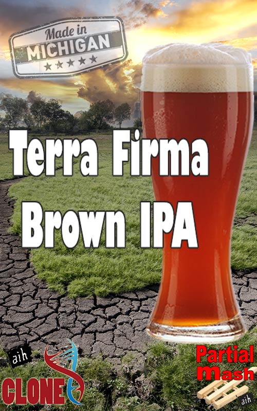 Terra Firma Brown IPA Clone Partial Mash Recipe