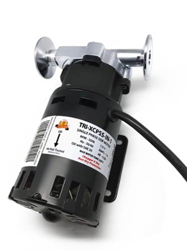 X-Dry Tri-Clover Chugger Pump - Inline Inlet