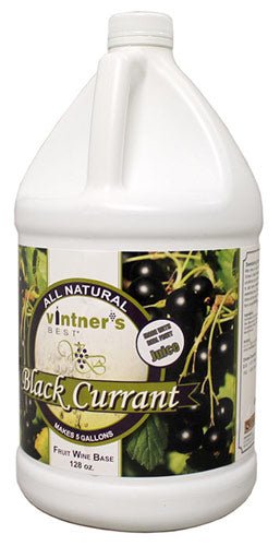 Vintner's Best® Black Currant Fruit Wine Base 128 oz.