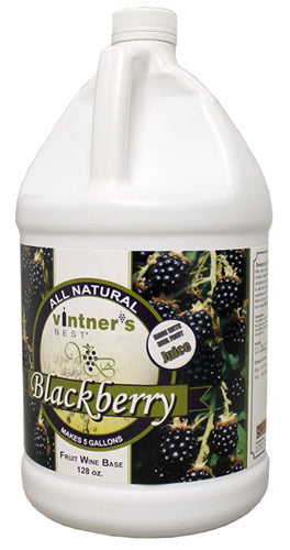 Vintner's Best® Blackberry Fruit Wine Base 128 oz.