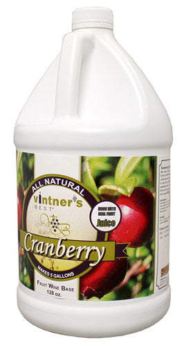 Vintner's Best® Cranberry Fruit Wine Base 128 oz.