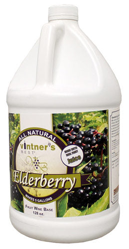 Vintner's Best® Elderberry Fruit Wine Base 128 oz.