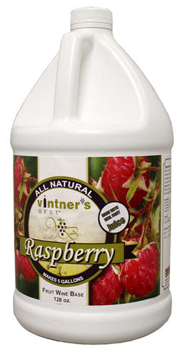 Vintner's Best® Raspberry Fruit Wine Base 128 oz.