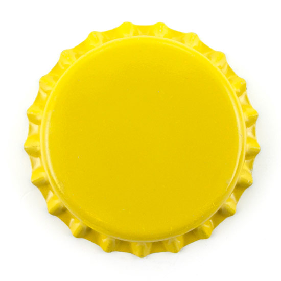 Yellow Bottle Caps